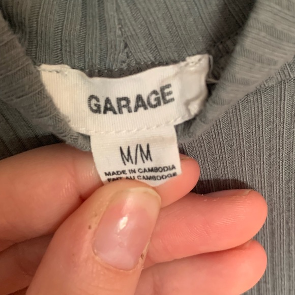 Garage Mock neck tank top, size medium - Picture 2 of 3